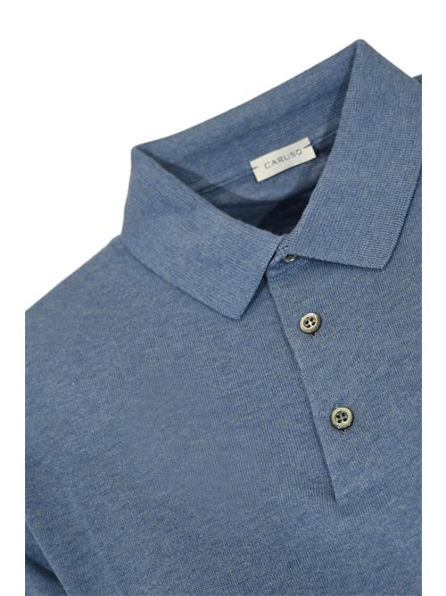 Polo in cotone Mid Blue Caruso | MK56Y POLO 7002570150